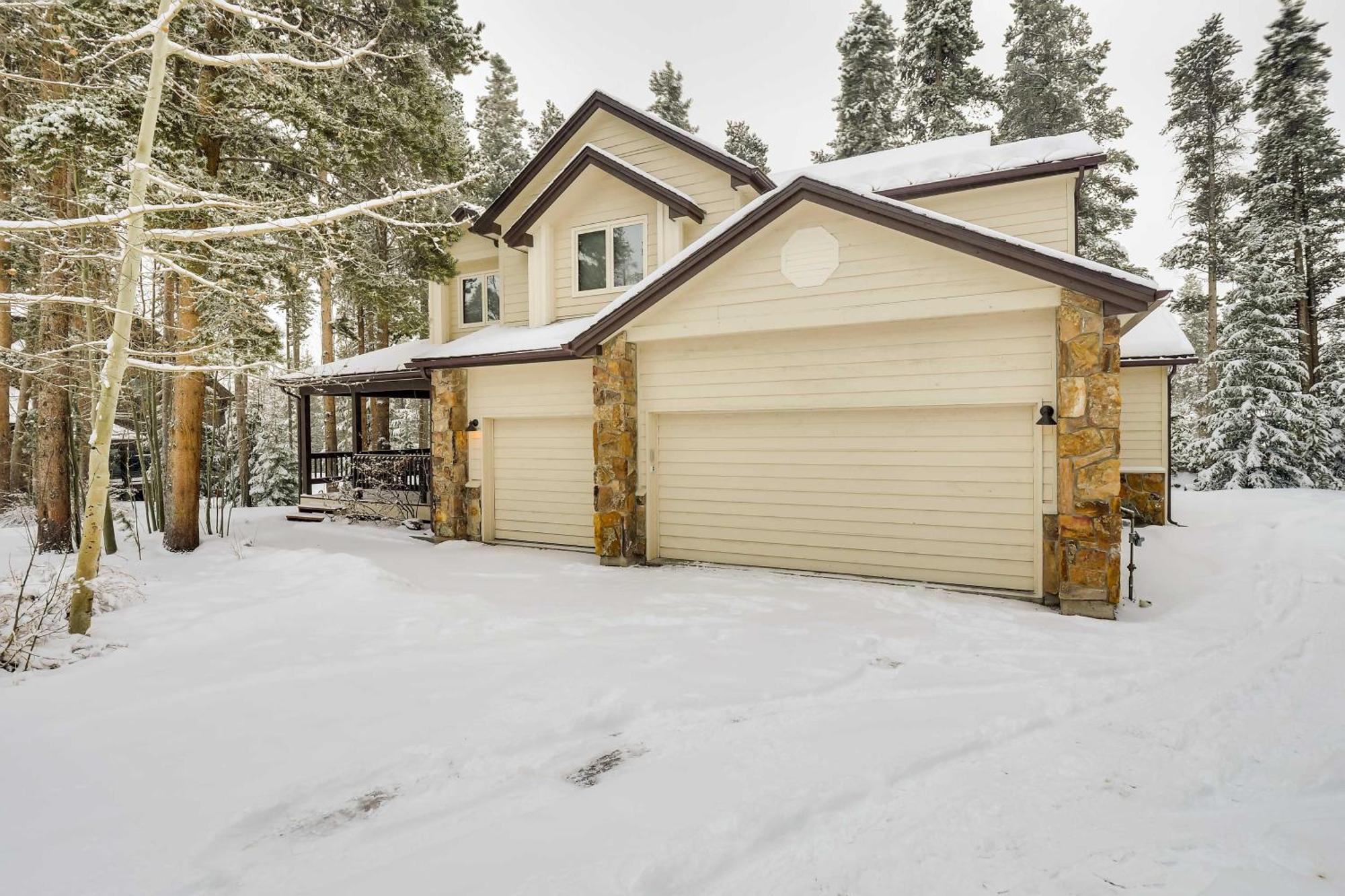 Idyllic Forested Breck Home Hot Tub And Ski Shuttle Breckenridge Extérieur photo